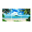 3 Panels Art Oil Paintings Canvas Print Wall Unframed Pictures Lion 30*50cm