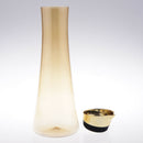 1600ML Iced Tea Beverage Drink Jar Water Glass Juice Pitcher Jug Golden
