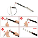 2.1M 1 Adjuster Fishing Rod Adjustable Telescopic Automatic Pole Seashore R
