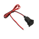 Car Charger Car  Lighter Splitter Adapter, Car Accessories - Black Red