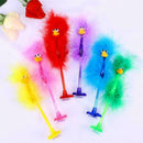 Halloween Theme Ballpoint Pen Feather Ballpoint Ball Pen New Writing Statio L8Y8