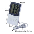 Device Thermometer Greenhouse Gardening Tools Digital Temperature Acc Scree L1X8