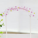 Happy Birthday Cake Cupcake Bunting Banner Flag Food Topper Party Picks LovelyOA