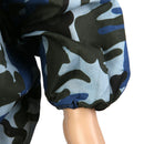 Beekeeping Jacket Veil Bee Protecting Suit Dress Smock Equipment Blue Camo