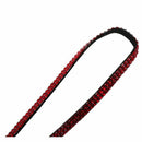 Rhinestone Bling Crystal Custom Lanyard Vertical ID Badge Holder (Red)