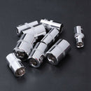 1X(11Pc 1/4 Hex Socket Set Adapter Short Sockets Torque Spanner Ratchet Soc