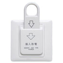 5Pcs Hotel Saving Power Switch Ac-220V 30A Three Line Wall Sensory Switch w