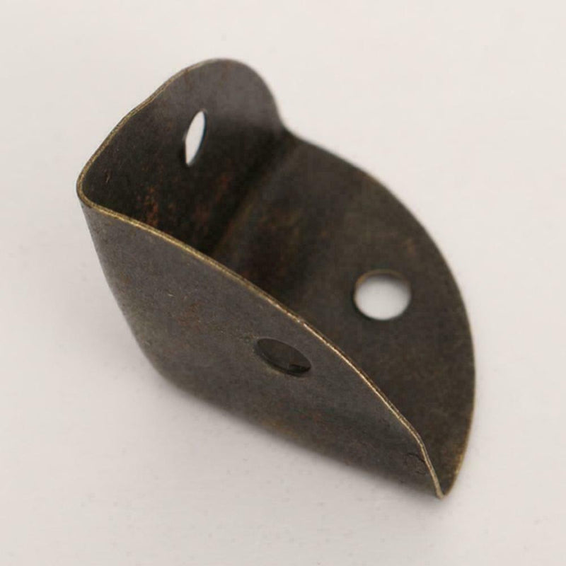 1PCS Metal Box Corner Protectors Edge Guard Protector 26x26x26mm Bronze Ton C0V6