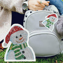 DIY Special Shaped Diamond Painting Snowman Wallet Embroidery Coin Purse