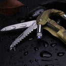 4 In 1 Multifunctional Tool Carabiner Hook Cutter Gear EDC Tool Camping Hot S2Z5