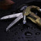 4 In 1 Multifunctional Tool Carabiner Hook Cutter Gear EDC Tool Camping Hot S2Z5