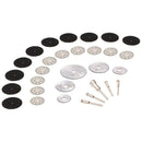 30Pcs Cutting Wheel Set for Rotary Tool 1/8 inch Shank Diamond Cutting Whee