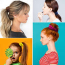 45pcs Velvet Elastic Rubber Band Fashion Women Hair Ropes Ponytail Holder  A