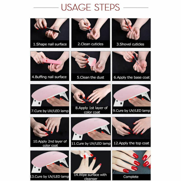 Rosalind Gel 1S Temperature Changing Nail Polish 7Ml Soak Off Nail Gel Poli I2J9