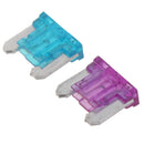 100x Micro Auto Car Low Profile Mini Blade Fuse Kit 3A5A7.5A10A15A 20A25A30A FT