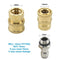 Pressure Washer Adapter Set,1/4 Inch Quick Disconnect Kit With 10 Pack O-Ri