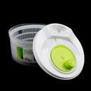 Plastic Large Salad Spinner Leaf Dryer Lettuce Veg Drainer Dressing Herb Wat Bj