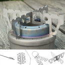 Alcohol Stove Stand Spirit Burner Bracket Titanium Rack Camping Picnic H GOY