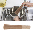 New Cleaning Whisk Traditional Bamboo Wok Brushes Kitchen Tools 7 Inches Length