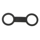 2 Pieces Snorkel Strap Keeper Lock Kit Clip Diving Accessories Silicone