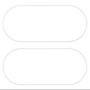 Hat-Prince 2pcs TPU Full Cover Screen Protective Soft Films for Mi Band 4