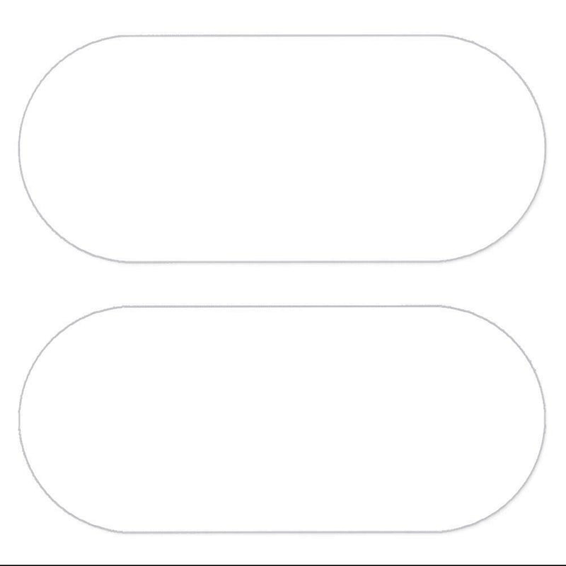 Hat-Prince 2pcs TPU Full Cover Screen Protective Soft Films for Mi Band 4