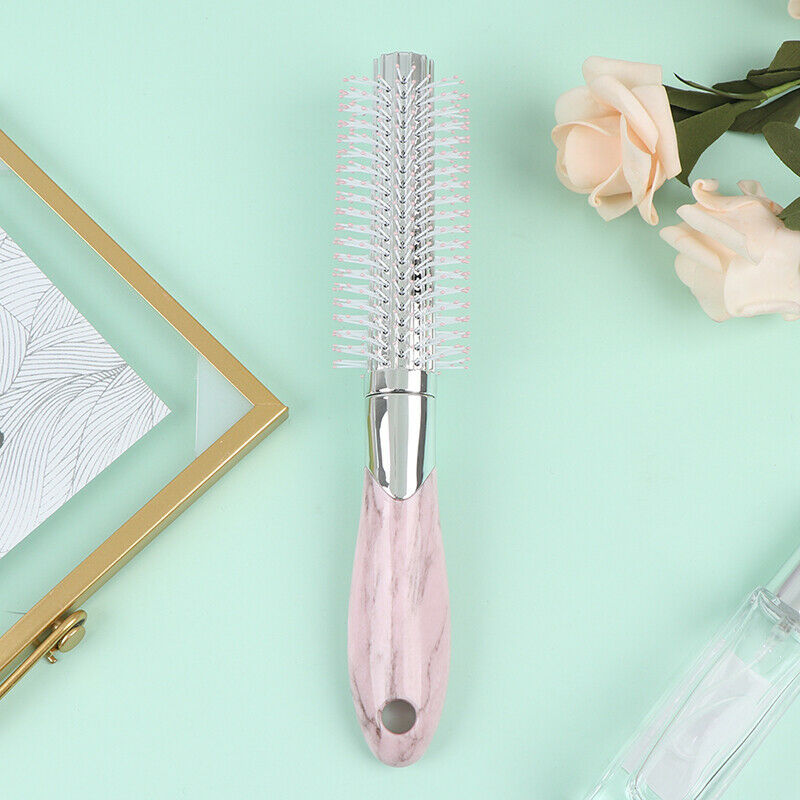 1PC Roll Brush Round Hair Comb Wavy Curly Styling SalonTool Non-slip HandleSEAU