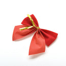 12X Bow Christmas Tree Decoration Xmas Bowknot Party Garden Wedding Ornamentã€ ME