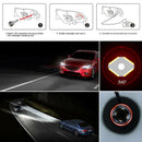 2PCS 4-Sides H8/H9/H11 COB Hi-Lo Beam LED Headlight Kit Bulb High Low 65 PKM