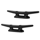 2pcs Heavy Duty 8" Nylon Marine Boat Flat Top Low Cleat Rope Tie Hardware