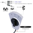 1-in-3 Out Digital Optical Fiber Audio Splitter Cable Switcher Adapter For DVDs