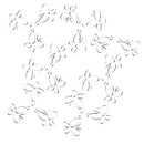 20 Pieces Stainless Steel Butterfly Pendants Charms Jewelry Making Findings for