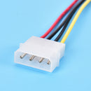 SATA Combo 15 Pin Power and 7 pin Data Cable 4 pin Molex to Serial ATA Lead OZ