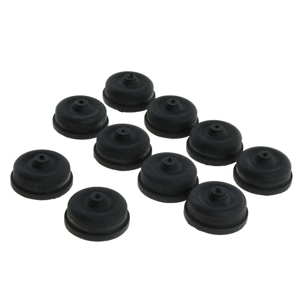 Set Of 40 Aquarium Oxygen Pump Replacement Parts Diaphragm, Black