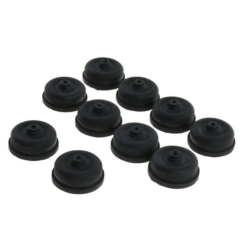 Set Of 40 Aquarium Oxygen Pump Replacement Parts Diaphragm, Black
