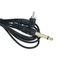 Black Silicone Tattoo Clip Cord Wire Cable For Machine Gun Kit Set Supply 3C