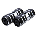 2pcs BMX Mountain MTB Bike Bicycle Alloy Axle Pedals Foot Stunt Pegs Black