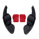 2Pieces Steering Wheel Shift Paddle Black for VW Golf Golf 5 R32 GTX/Gtis/GT