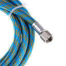 6' Braided Airbrush Air Hose Adapter w/2x 1/8'' BSP Fitting Coupling CompressoME