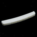 10x Ivory Curved Slotted BONE NUT for     Guitar Accs