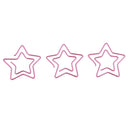 12x Metal Star Shape Paper Clips Bookmark Photo Album Envelope Clips