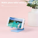 Universal Plastic Desktop Holder Tablet Mobile Phone Stand Bracket (Blue) A
