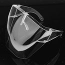 4Pcs Clear Safety Face Shield Goggles Transparent Splash-proof Windproof