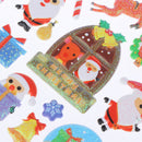 Christmas  Decorative Stickers Scrapbooking DIY Diary Album Stick Label Ne@