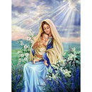 5D DIY Full Drill Diamond Painting Mom Kids Embroidery (Mothers Day-WLL523)