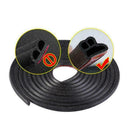 L-Shape Auto Car Door Trunk Seal Strip Rubber Weather Strip Sealing Strip Q C7X6