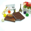 Chocolate Notebook Memo Pad DIY Cover Notepad Convenient Z1A1 Stationery Sc N4Q3