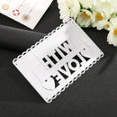 Cutting Dies Embossing Decorative Mold Letters Scrapbook Template (GG0319) A