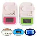Mobile Universal Battery Charger LCD Indicator Screen For Cell Phones USB-PS Hn