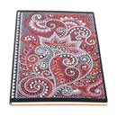 DIY Mandala Special Shaped Diamond Painting Students 50 Pages A5 Notebook